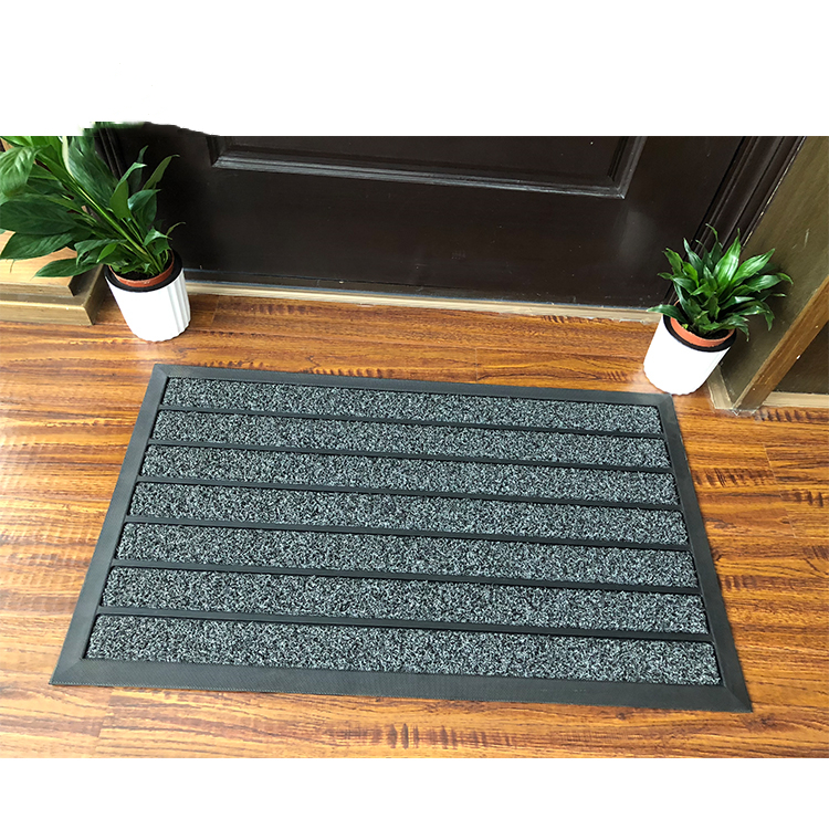 Outside entrance waterproof rubber flooring mats