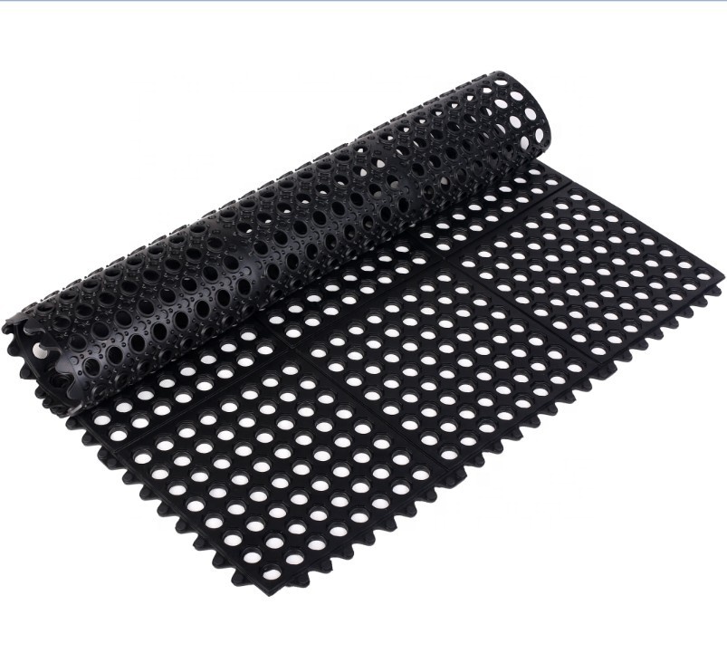 Holes Marine Perforated Rubber Mat