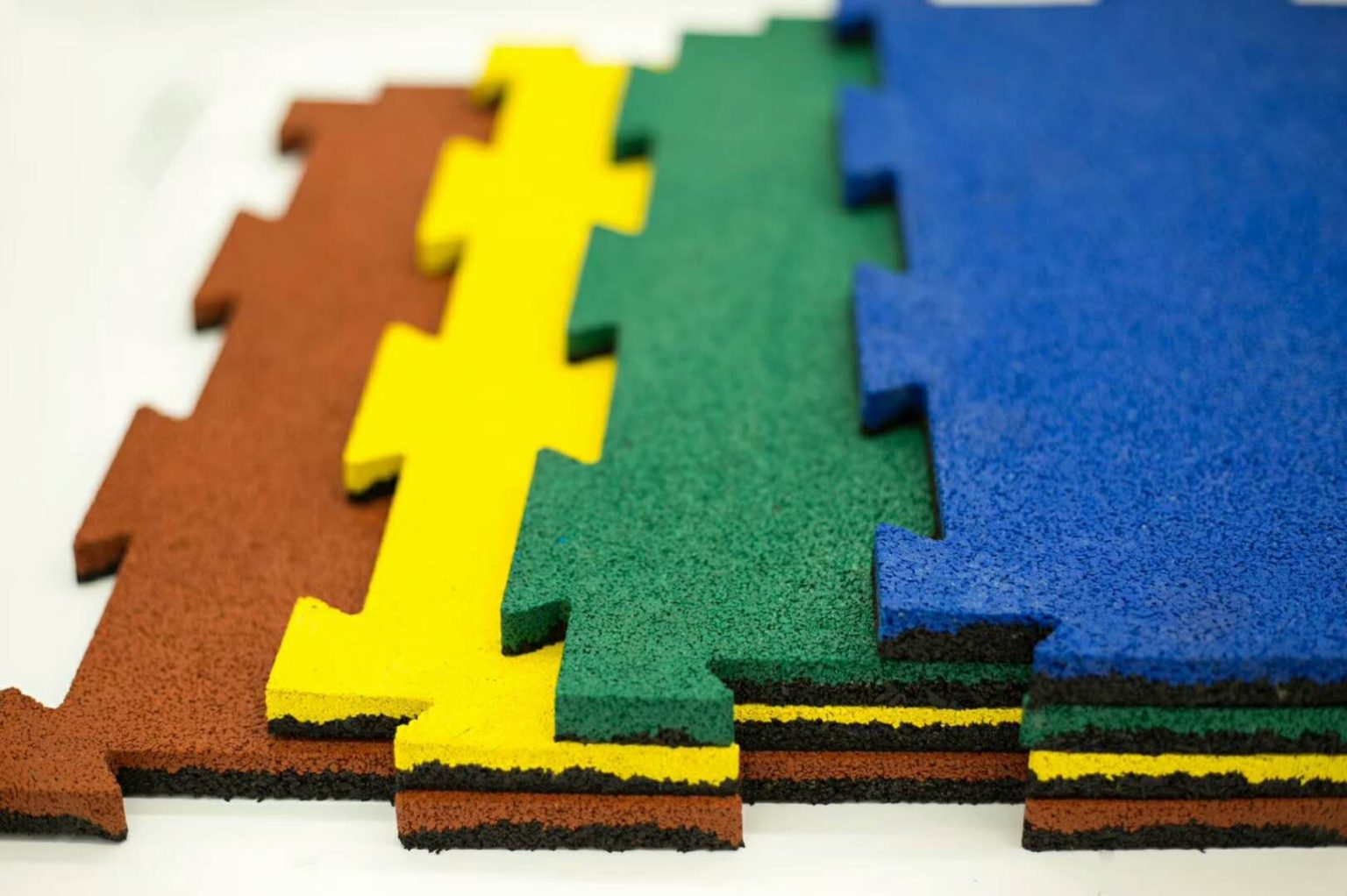New Gym Interlocking Rubber Tiles