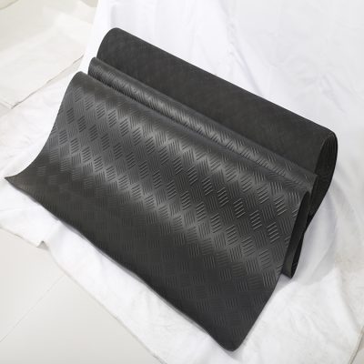 Anti slip checker rubber flooring mats (6)