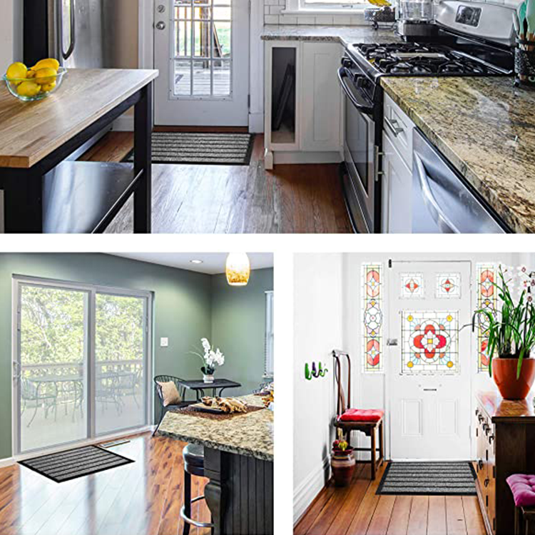 Outside entrance waterproof rubber flooring mats